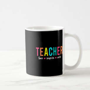 Retro Teacher Inspirational Back To School Costume Coffee Mug