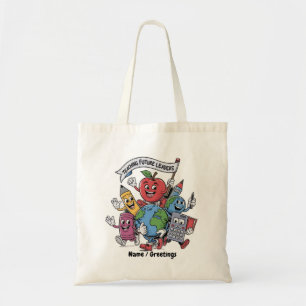 Retro Teaching Future Leaders Back to School Tote Bag