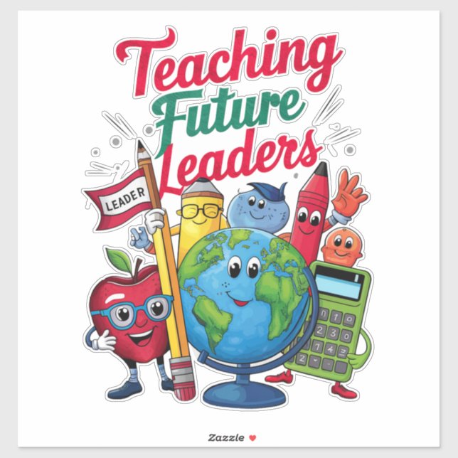 Retro Teaching Future Leaders Teacher School  (Sheet)