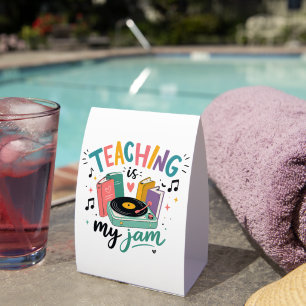 Retro Teaching Is My Jam Vinyl Record Teacher
