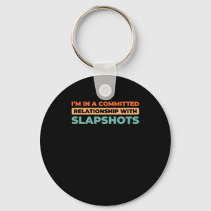 Retro Team - Player Vintage Ice Hockey Key Ring
