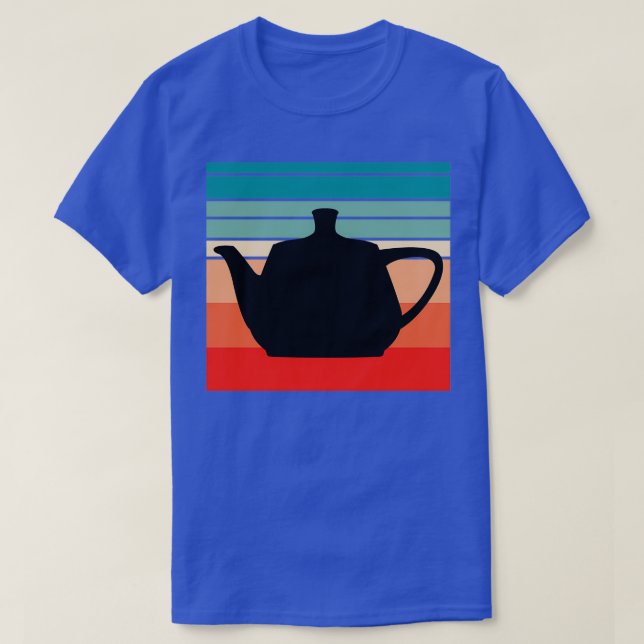 retro teapot T-Shirt (Design Front)