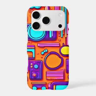 Retro Tech Pop: Nostalgic Gadget Collage