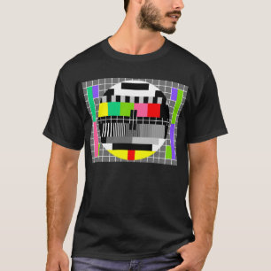 'Retro television ' shirt for man