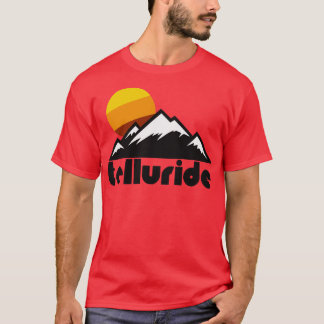 Retro Telluride Tourist Souvenir Travel Design T-Shirt