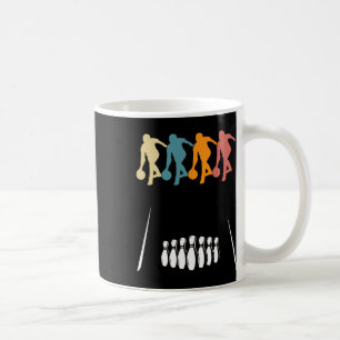 Retro Ten 10 Pin Bowling Team Costume Funny Bowler Coffee Mug