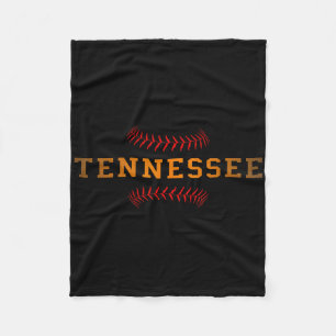 Retro Tennessee Softll Graphics For Men Women Kids Fleece Blanket