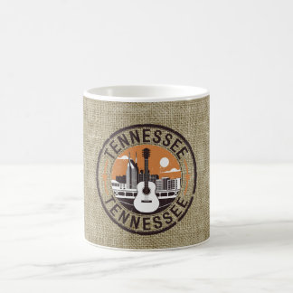 Retro Tennessee Travel Stamp Coffee Mug