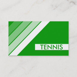 retro TENNIS Business Card