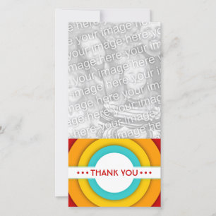 retro THANK YOU Card