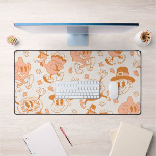 Retro Thanksgiving Desk Mat