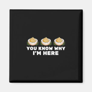 Retro Thanksgiving Dinner You Know Why I'm Here De Magnet