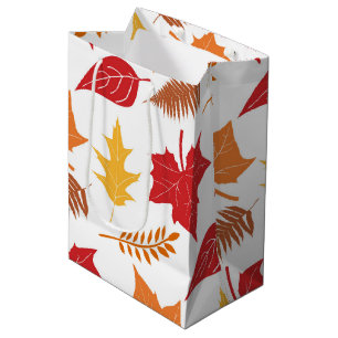 Retro Thanksgiving Medium Gift Bag