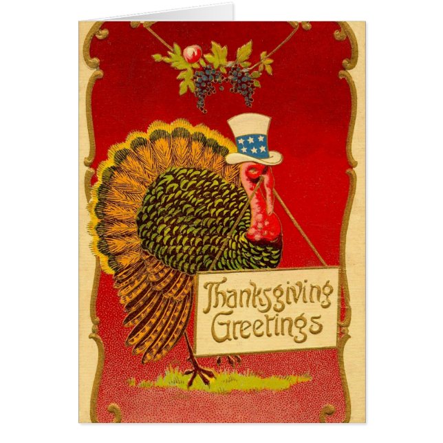 Retro Thanksgiving Turkey (Front)