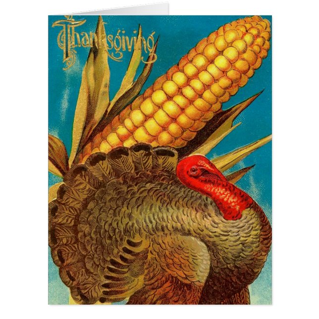 Retro Thanksgiving Turkey (Front)