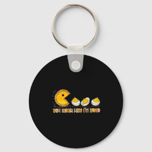 Retro Thanksgiving You Know Why Im Here Deviled Eg Key Ring