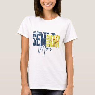Retro The Final Inning Senior Softll Mum, Cl Of 20 T-Shirt