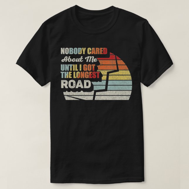 Retro The Longest Road Card Board Game Settlers Sh T-Shirt (Design Front)