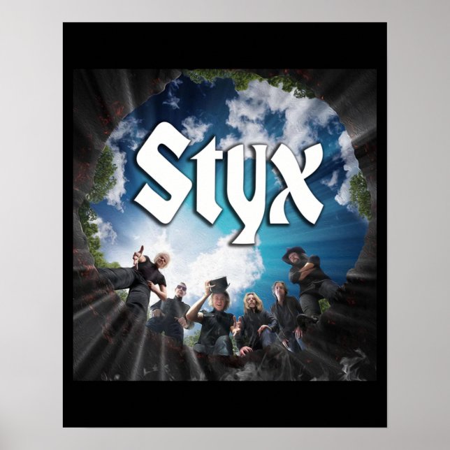 Retro The STYX Band Classic Music Gift for Fans Poster (Front)