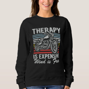 Retro Therapy is Expensive Wind is Free Vintage St Sweatshirt