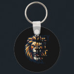 Retro They Not Like Us American Football Us Lion  Key Ring<br><div class="desc">Retro They Not Like Us American Football Us Lion</div>