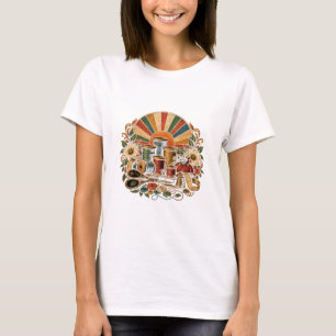 Retro Thread Spool Art T-Shirt