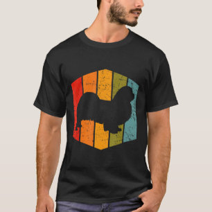 Retro Tibetan Spaniel Dog Vintage Tibetan Spanie T-Shirt