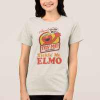 Retro Tickle Me Elmo Waving Graphic