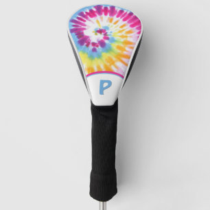 Retro Tie Dye Custom Golf Head Cover