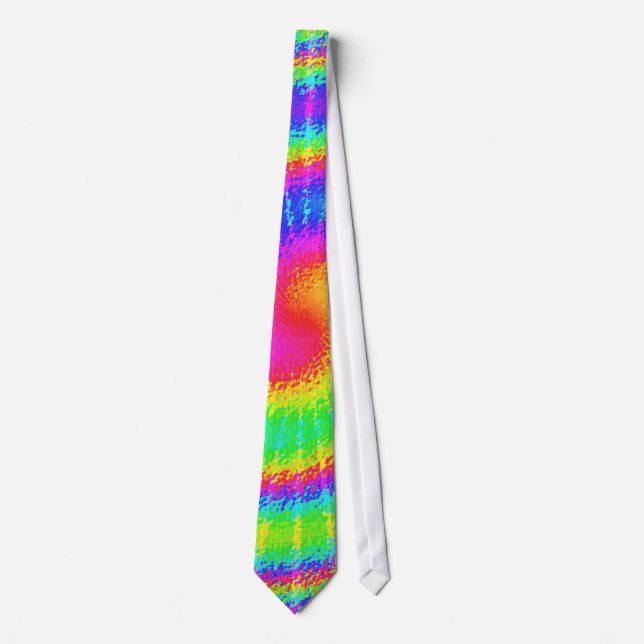 Retro Tie Dye Hippie Psychedelic (Front)