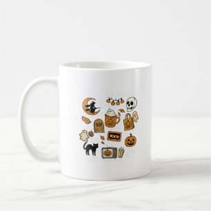 Retro Tis The Season Funny Halloween Season Fall Coffee Mug