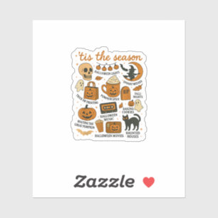 Retro Tis The Season Halloween Season Fall