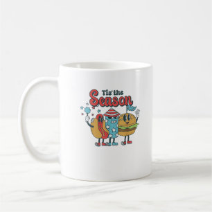 Retro Tis The Season Party In The Usa Family Coffee Mug