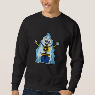 Retro  Titanic Iceberg 1912   For Boys Love Ships  Sweatshirt