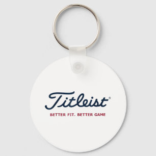 Retro Titleis-t Better Fit Better Game Key Ring
