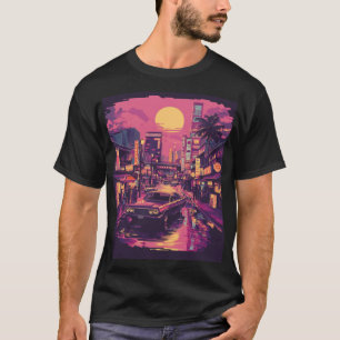 Retro Tokyo Sunset T-Shirt