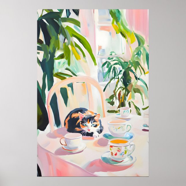 Retro Tortoiseshell Poster, Tortoiseshell Oil Poster (Front)