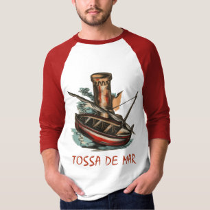 Retro Tossa de Mar (Catalonia) T-Shirt
