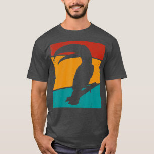 Retro Toucan Bird I Toucan Art I Toucan  T-Shirt