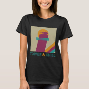 Retro Tower And Chill - Gamer Titan Hunter Warlock T-Shirt