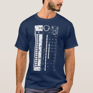 Retro TR808 Synthesizer EDM Dance Music Musician T-Shirt