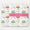 Retro Trailer & Flamingos Pattern