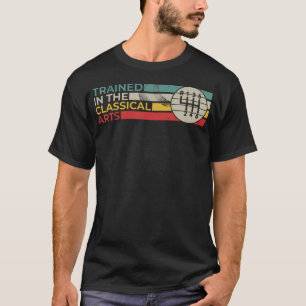 Retro Trained In The Classical Art Speed Manual Tr T-Shirt