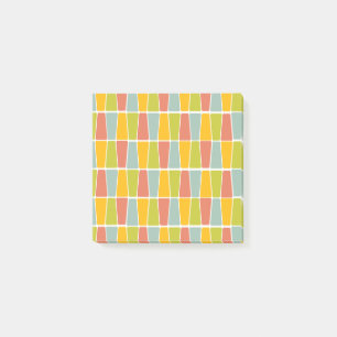 Retro Trapezoids Post-it Notes