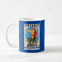 Retro Travel Ontario Poster