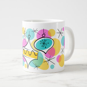 Retro Tree Baubles mug jumbo