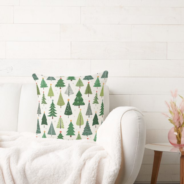 Retro Trees Cushion (Couch)
