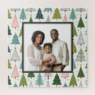 Retro Trees Jigsaw Puzzle