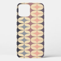 Retro Triangles Abstract Geometric Pattern