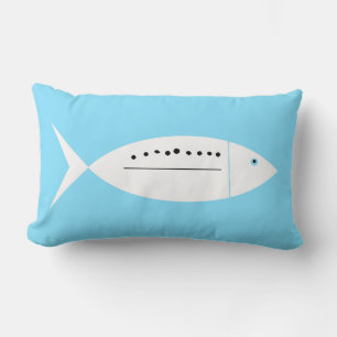 Retro Trout Lumbar Cushion